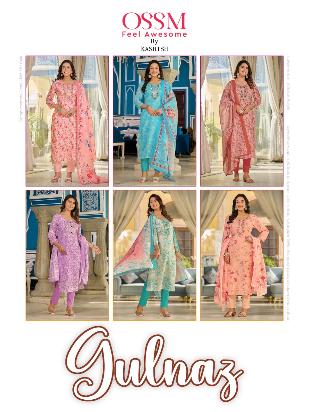 Gulnaaz By Ossm Premium Cotton Printed Kurti With Bottom Dupatta Wholesale Market In Surat